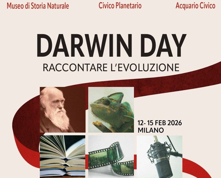 Darwin Day a Milano: quattro giorni per raccontare l’evoluzione tra scienza e nuovi linguaggi