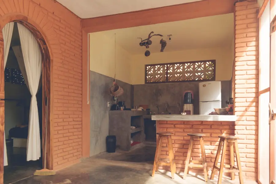 Cucina fai da te in muratura