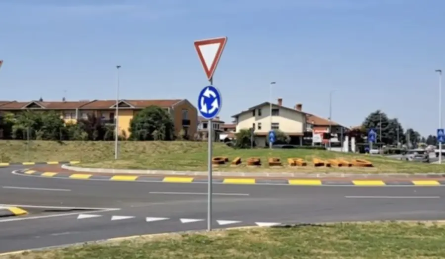 Zingonia, inaugurata la rotatoria del Missile a Ciserano